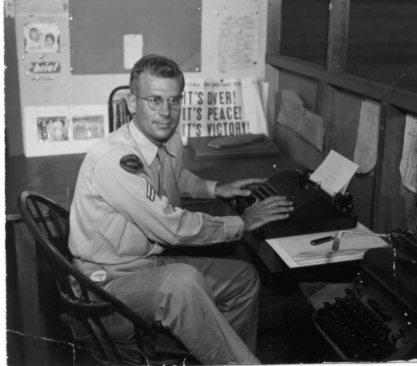 photo of Whitt Schultz at his desk