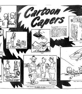 Cartoon Capers by Frank Miller