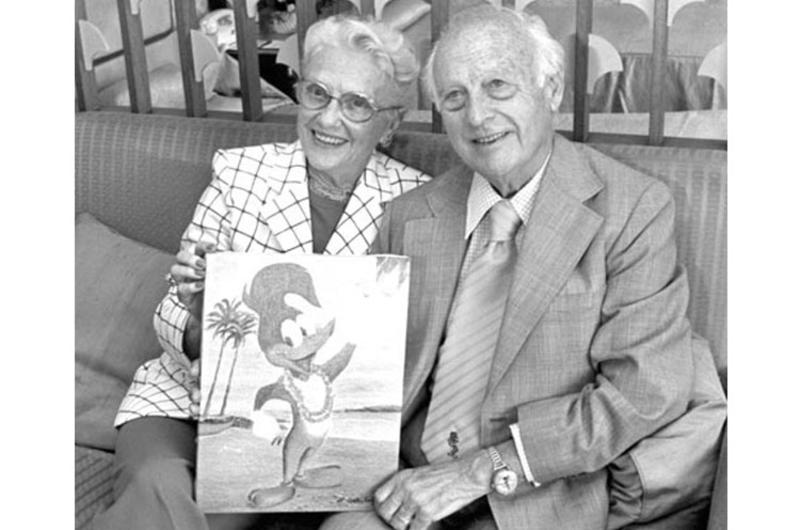 Walter and Grace Lantz in Tokyo in May, 1979.