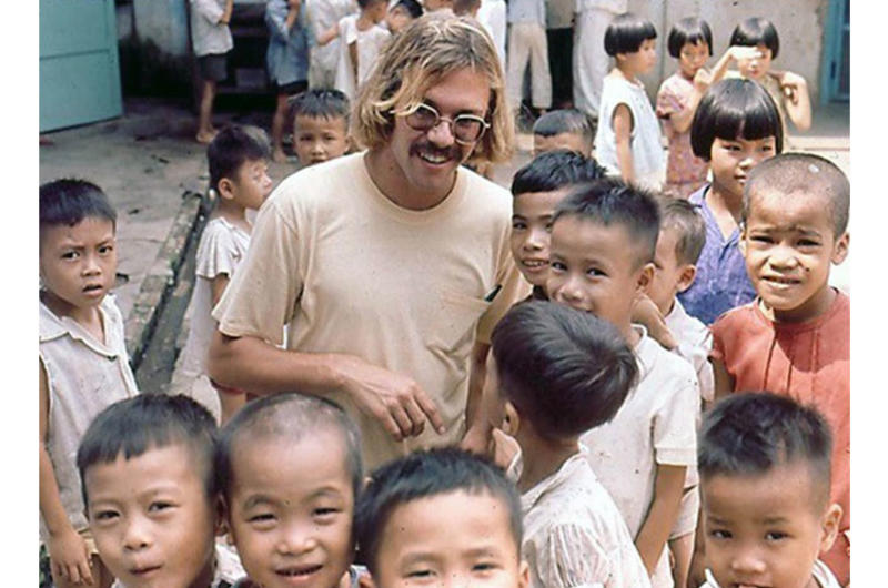 Ross Meador was part of Operation Babylift in Vietnam in 1975.