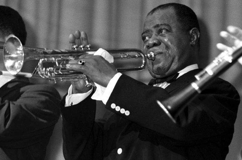 Louis Armstrong at Walker Hill Resort in 1963.