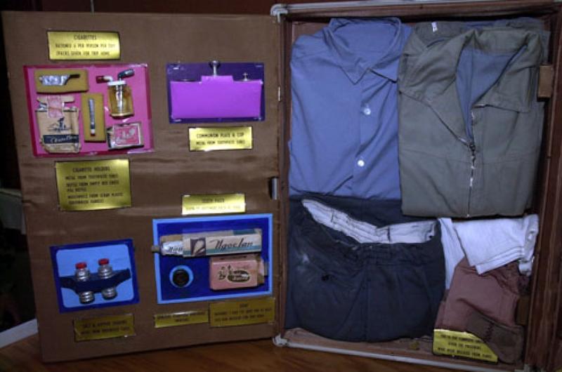 Retired Lt. Col. Ben Purcell still has some of the items with him when he was released from 62 months of captivity in Viet Cong prison camps from 1968 to 1972.