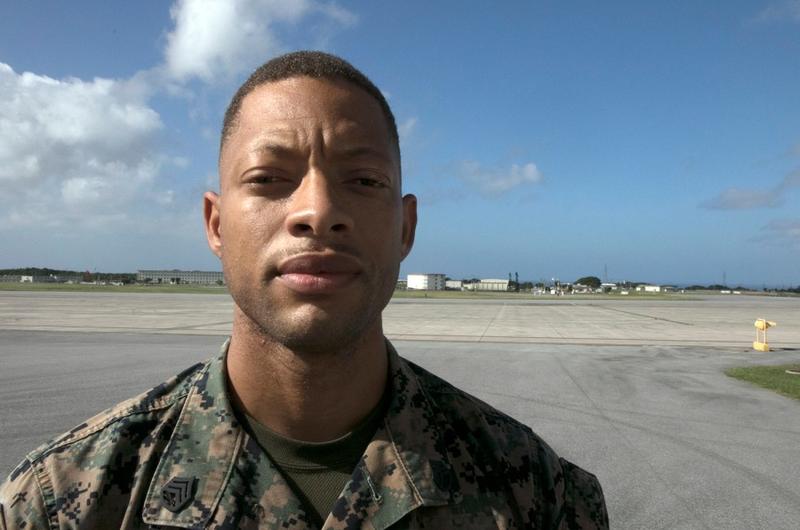 Marine Staff Sgt. Billy Dixson was honored at Marine Corps Air Station Futenma, Okinawa, Nov. 13, 2020, for saving a local woman from drowning after getting caught in a rip current.