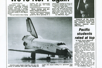 Front page from Apr. 16, 1981