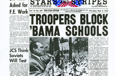 Front page from Sept. 5, 1963