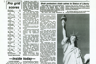 Front page from Nov. 6, 1979